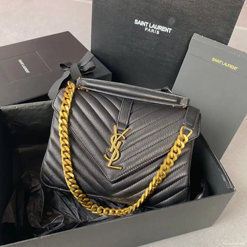 Tony Luxuries leather shoulder Medium bag-24*17*6.5cm YSL 0707